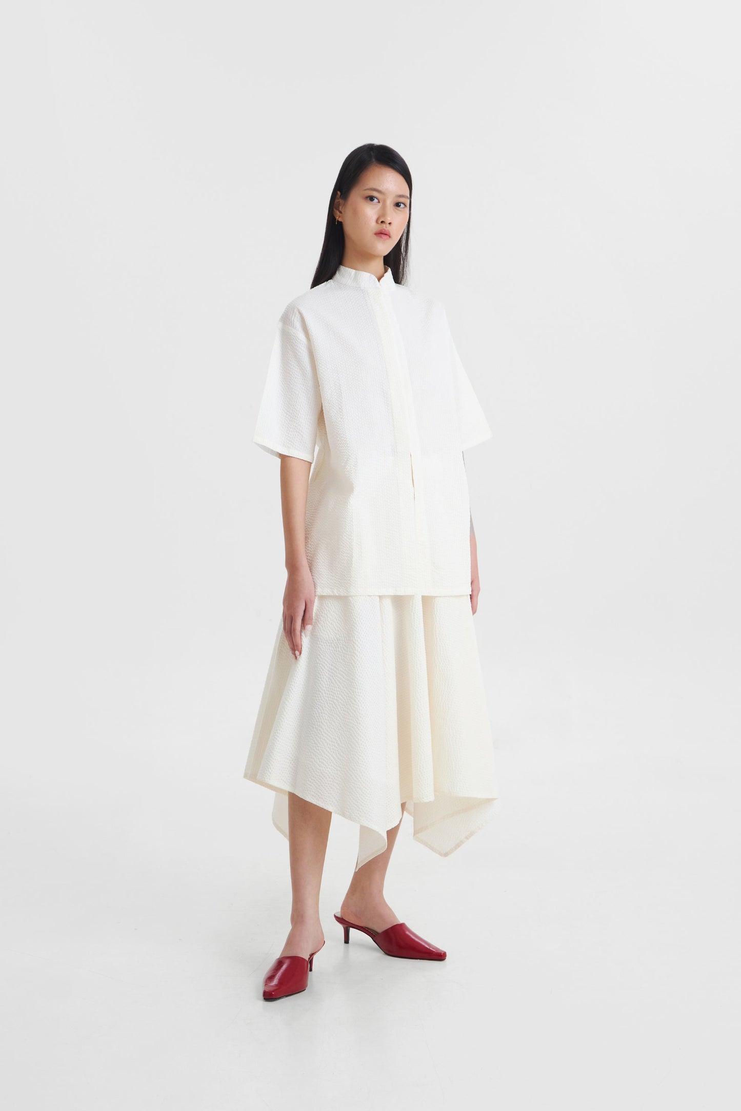 Moina Top - Broken White