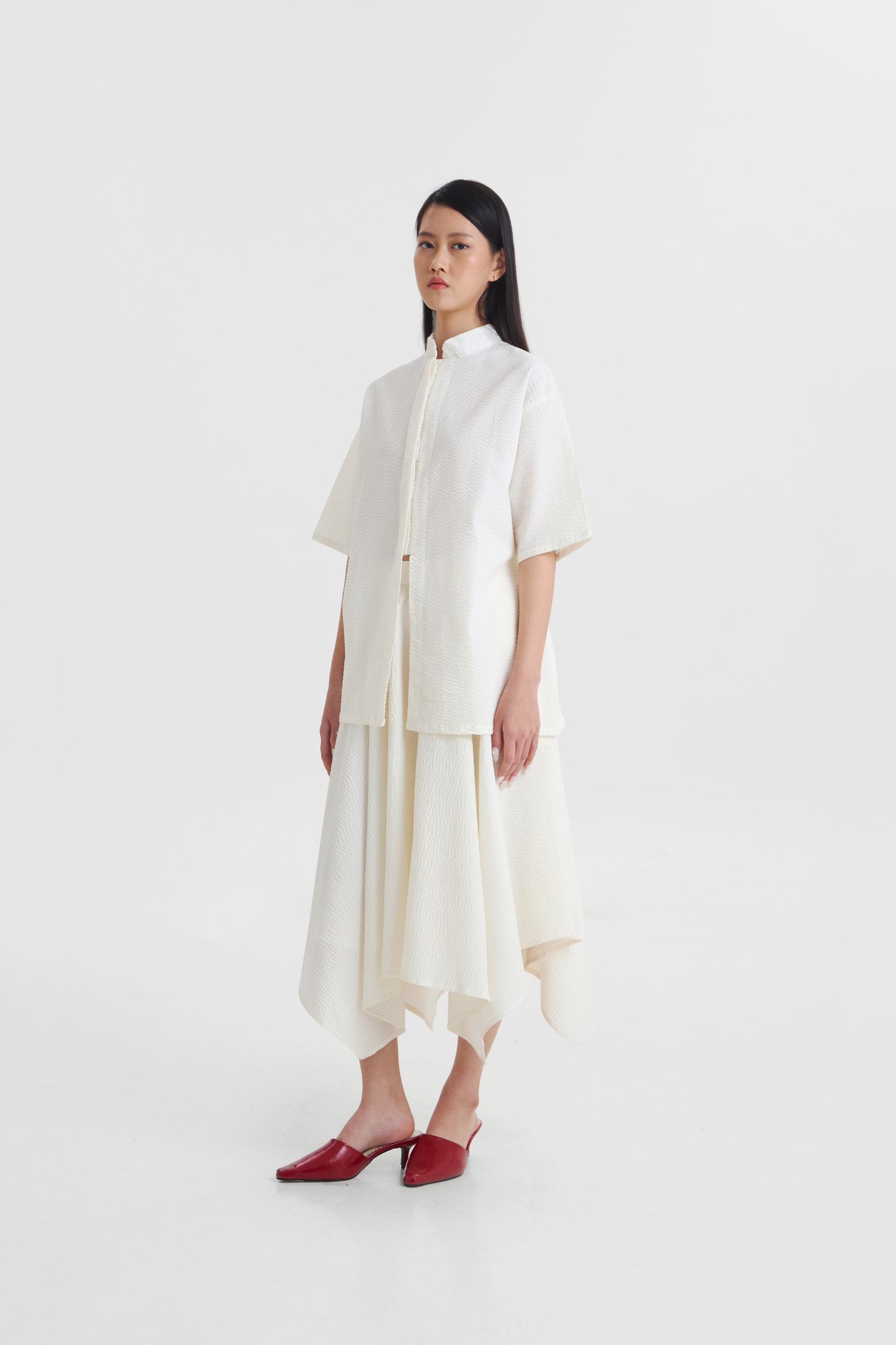 Moina Top - Broken White