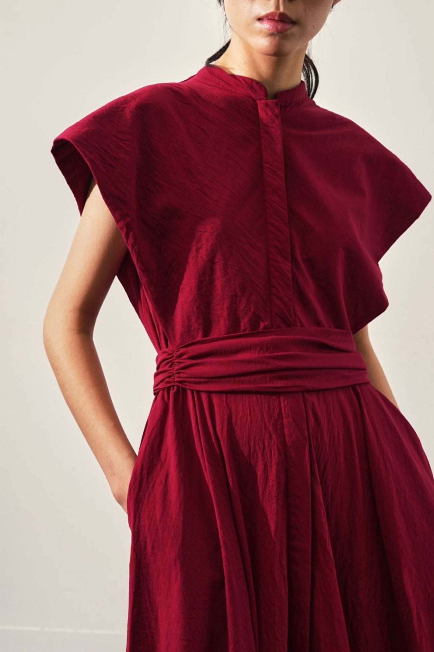Lee Dress - Crimson Red