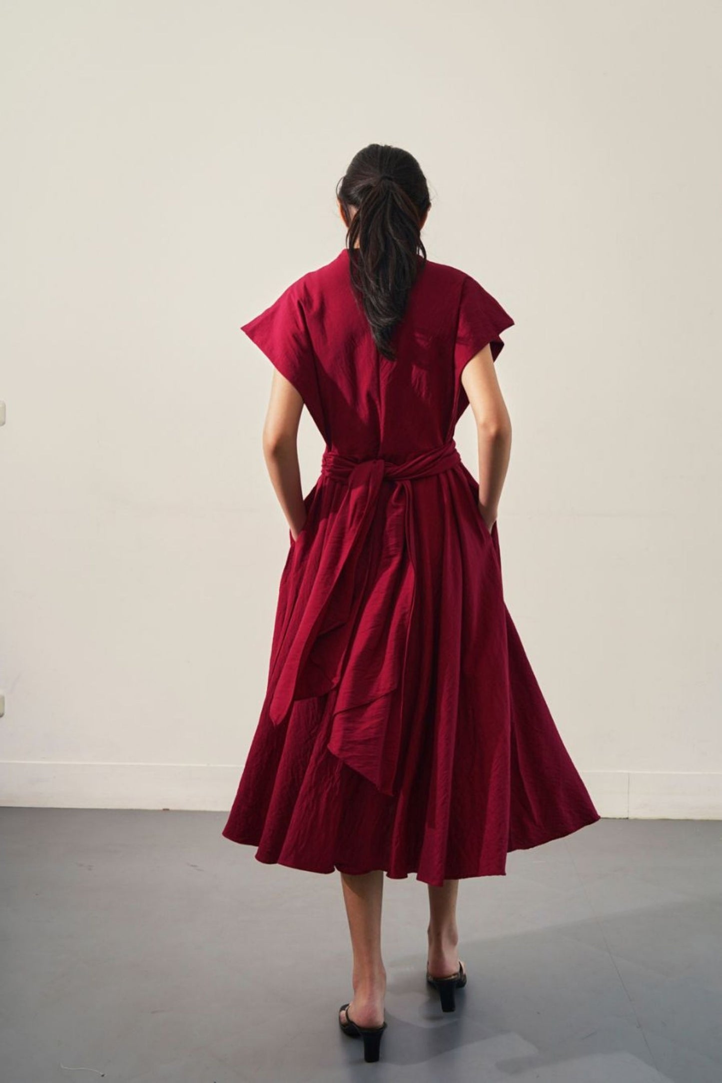 Lee Dress - Crimson Red