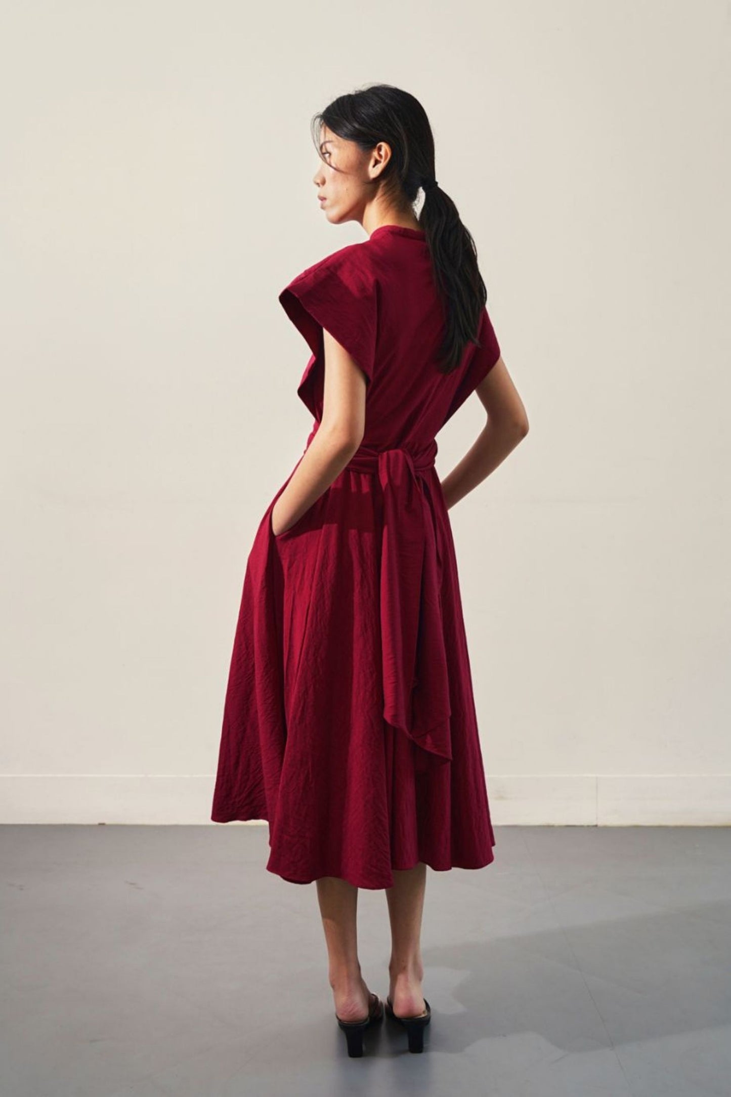 Lee Dress - Crimson Red