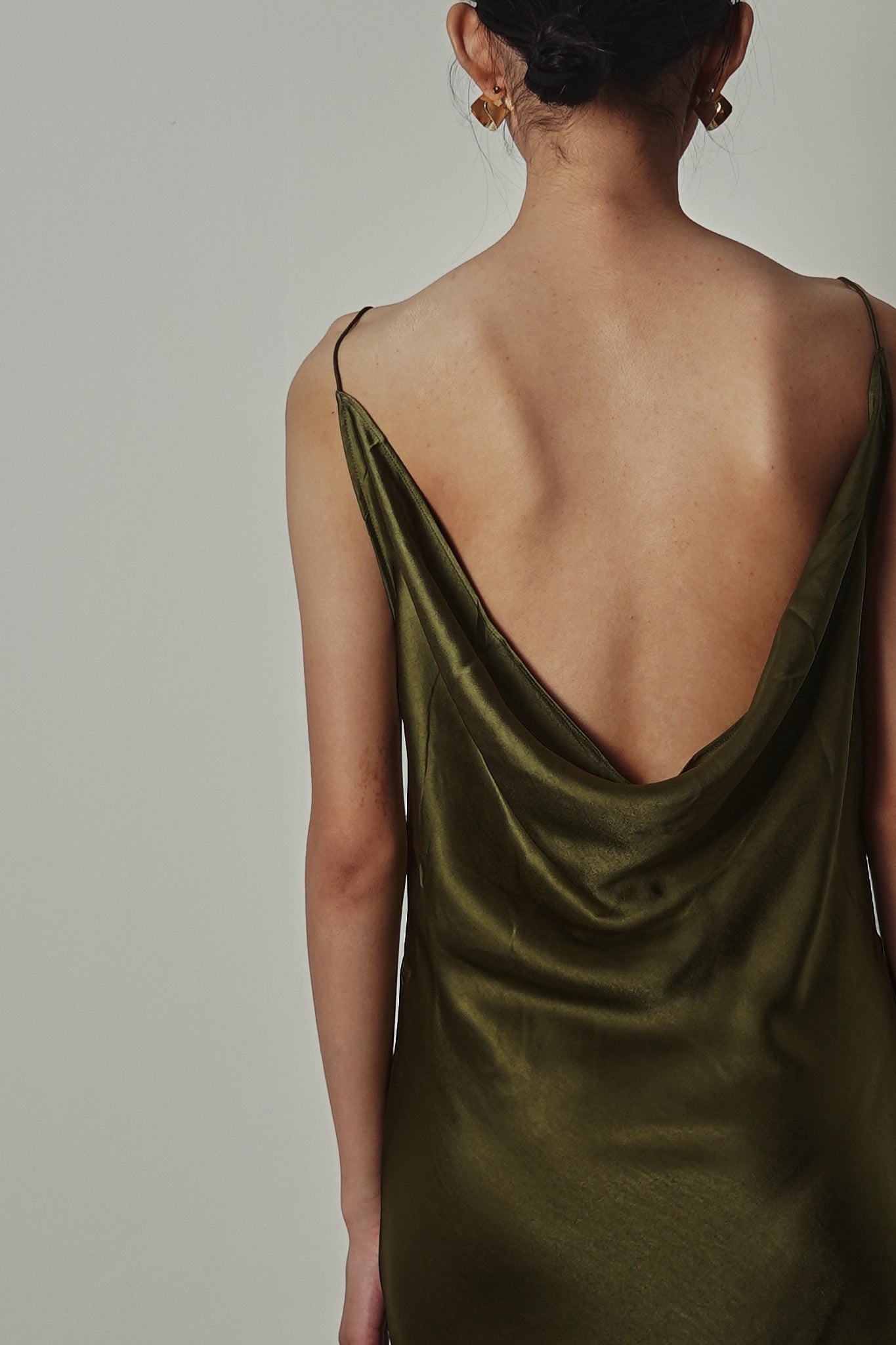 Esme Dress - Moss Green