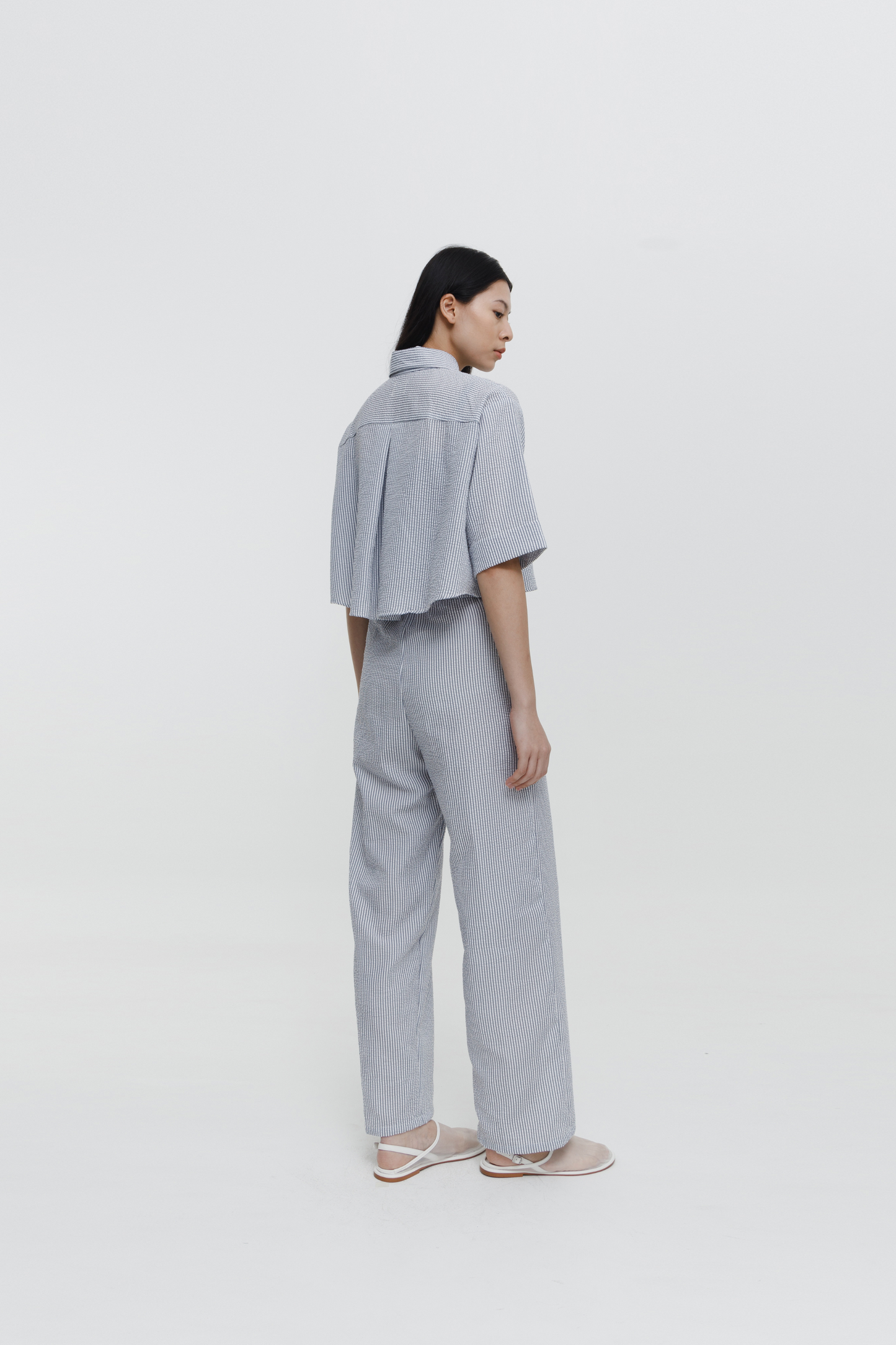 Ale Top - Grey Stripes