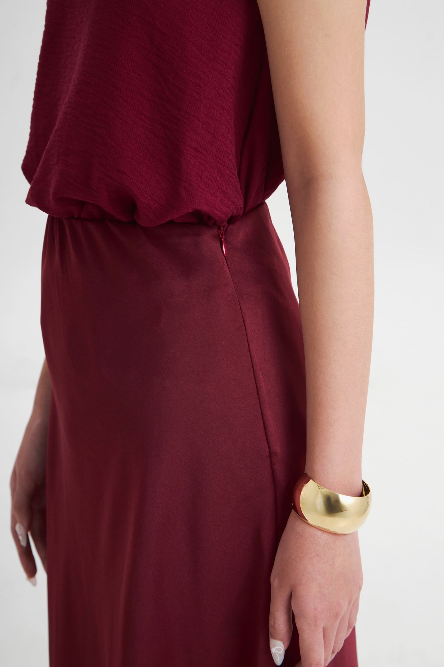 Lea Skirt - Maroon