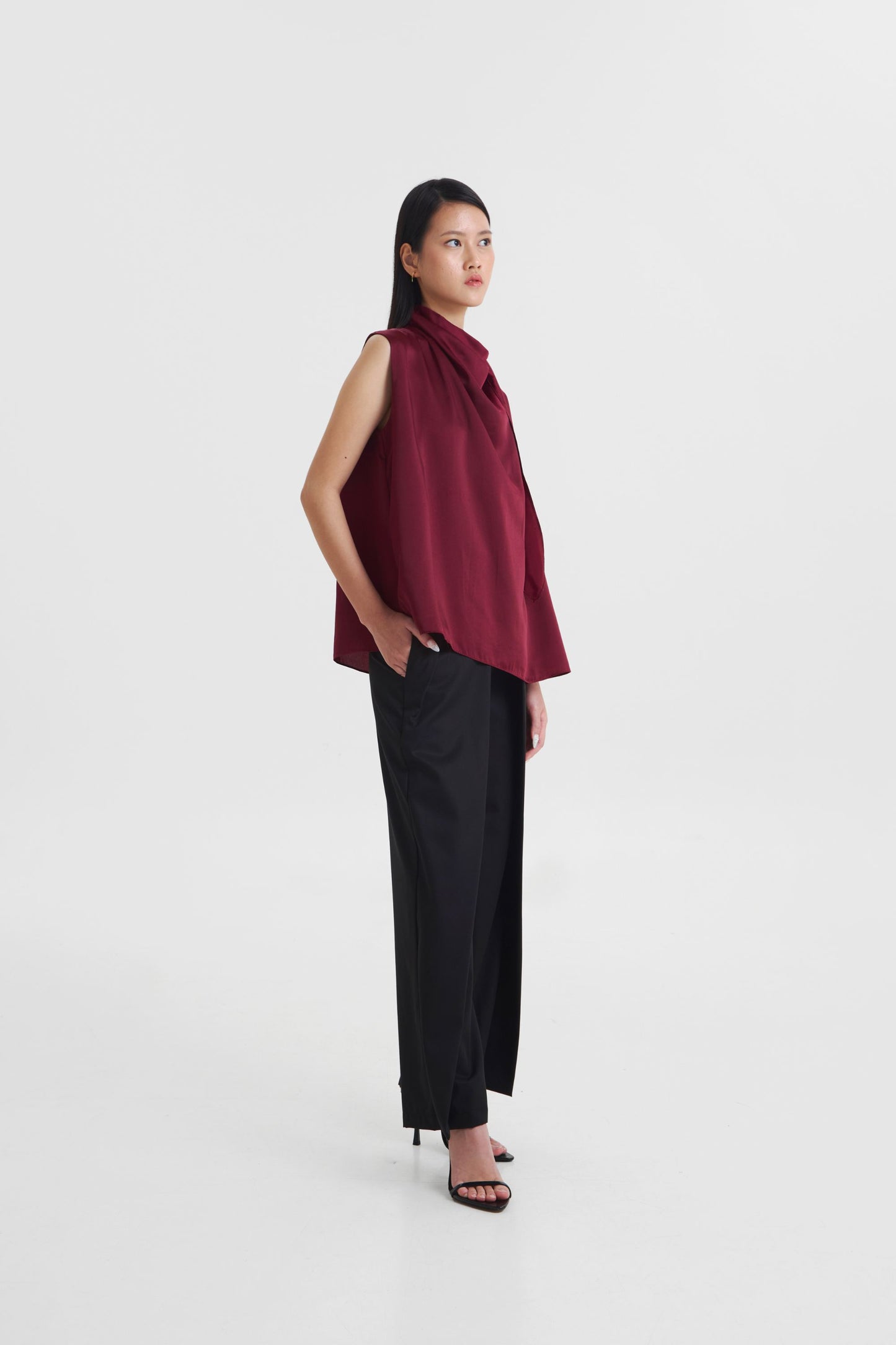 Arryn Top - Maroon