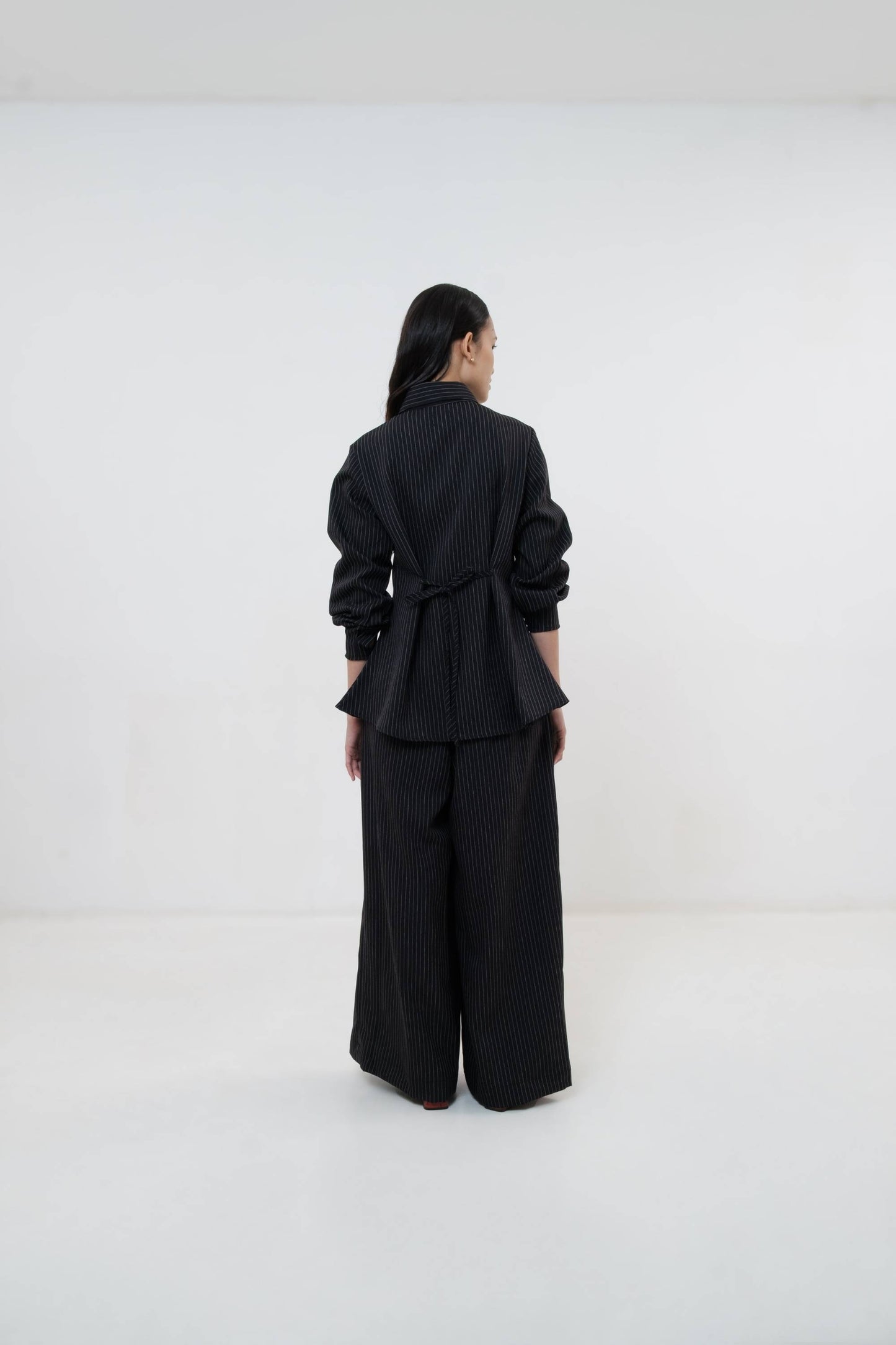 Dolce Top Long Sleeves - Black Stripes