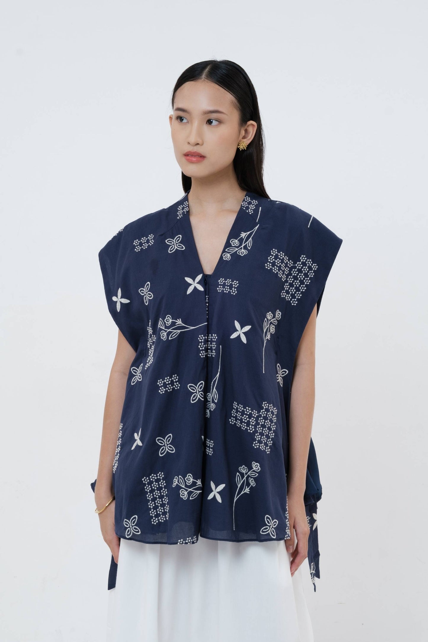 Sahara Top - Navy