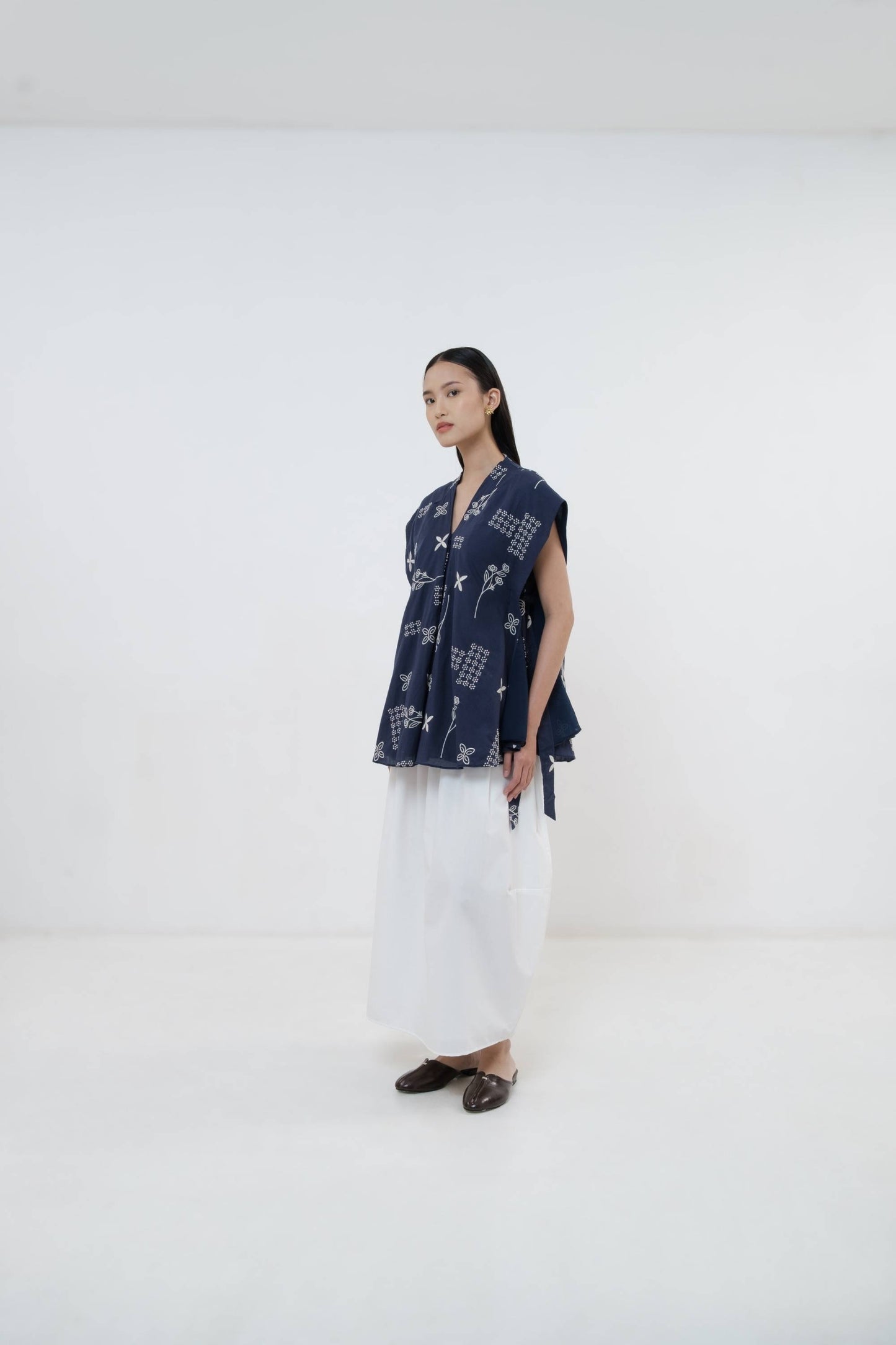 Sahara Top - Navy