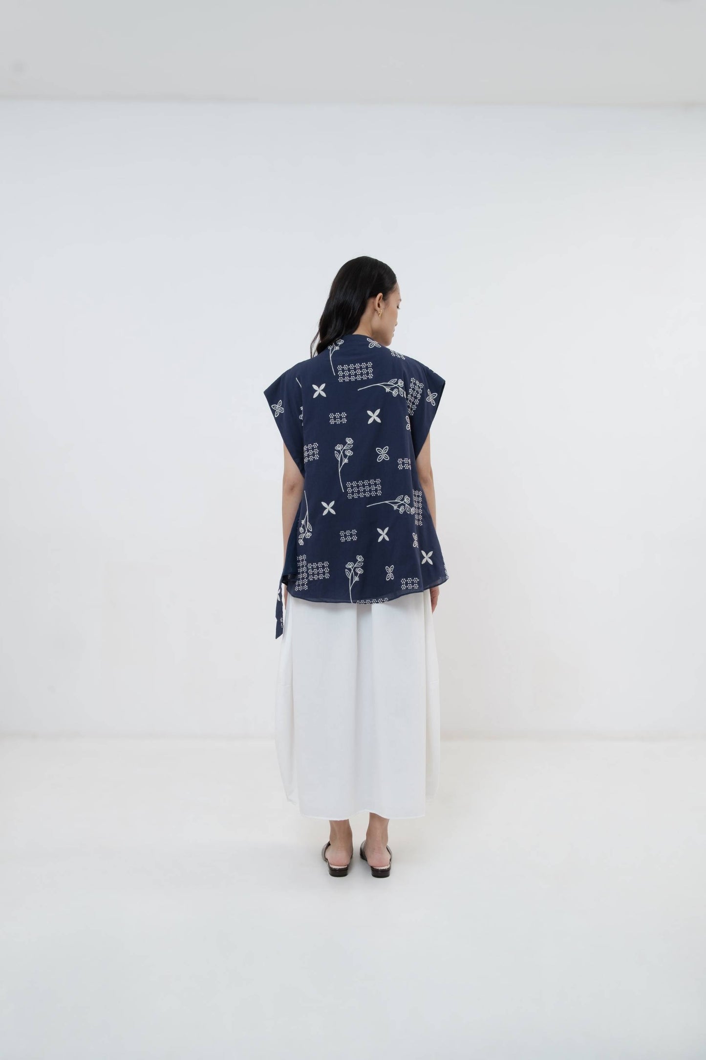 Sahara Top - Navy