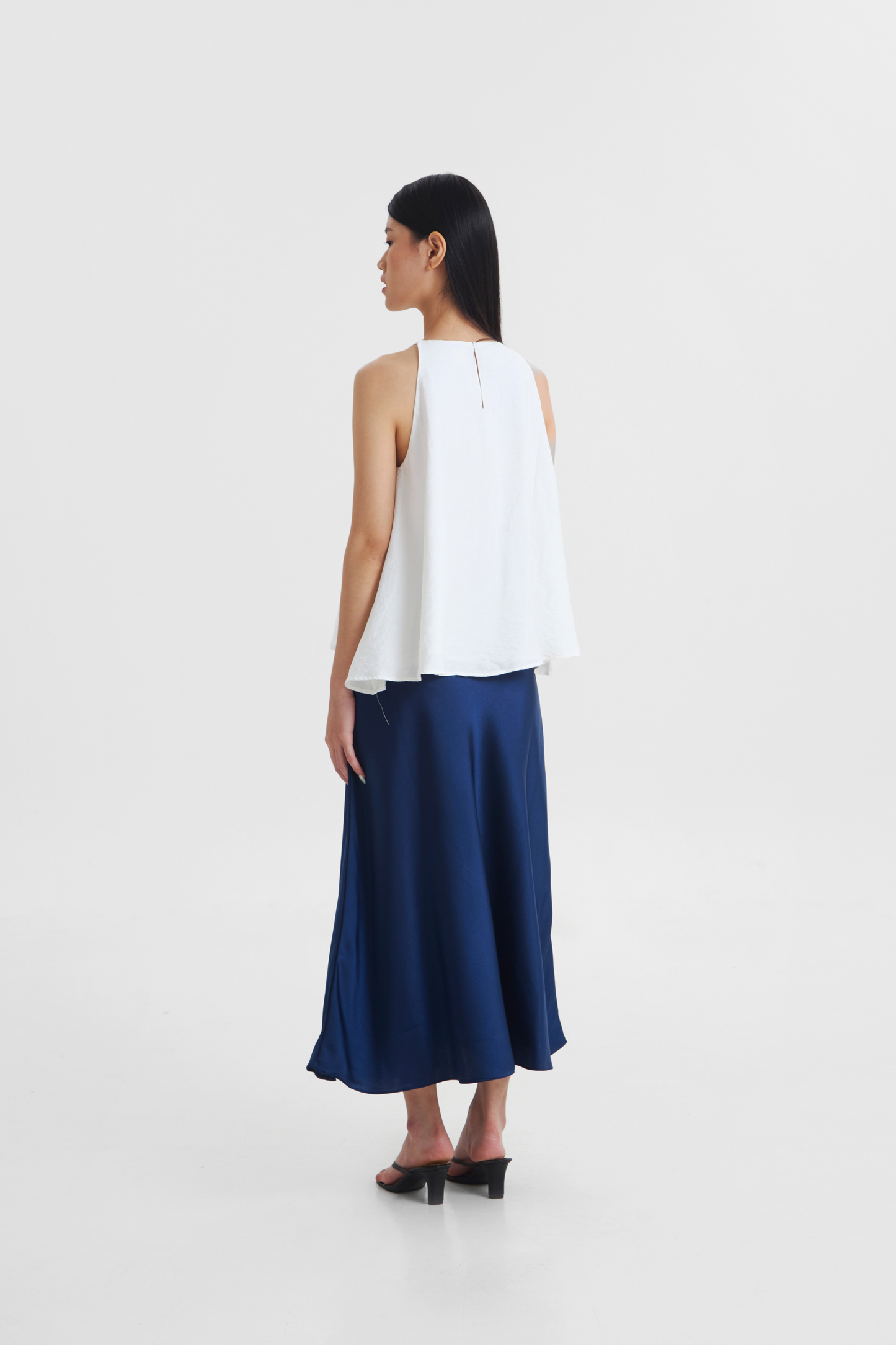 DEFECT SALE Jenna Top - No Flower Broken White