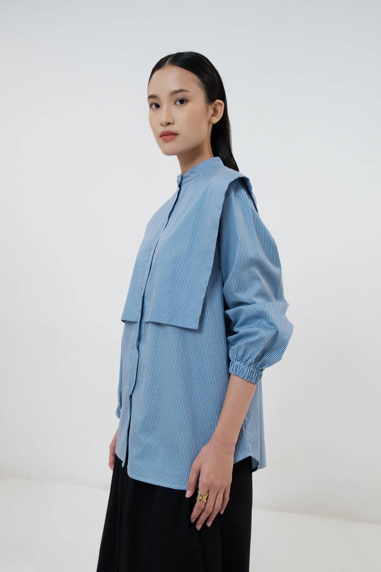 Levi Top - Blue Stripes