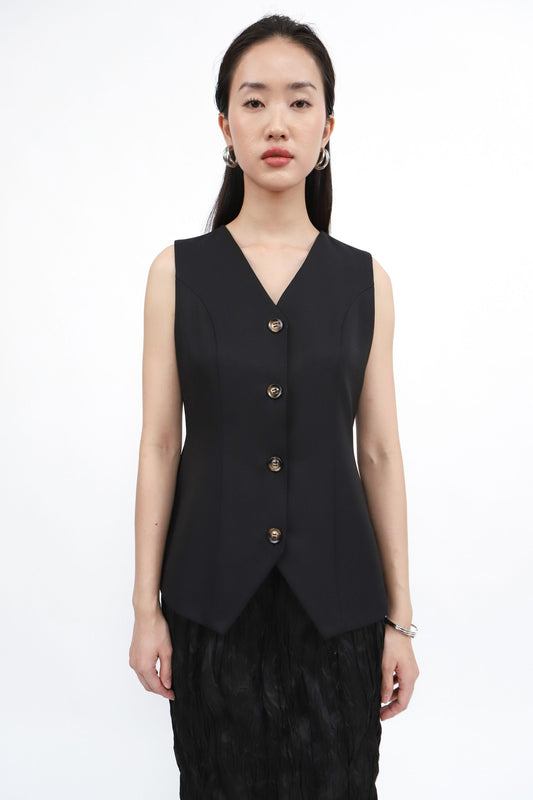 Marlo Vest - Black