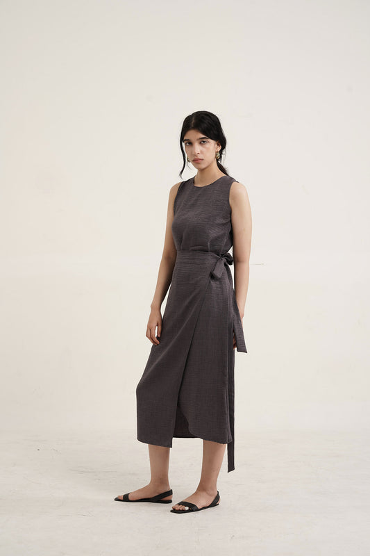 Babba Dress - Dark Grey