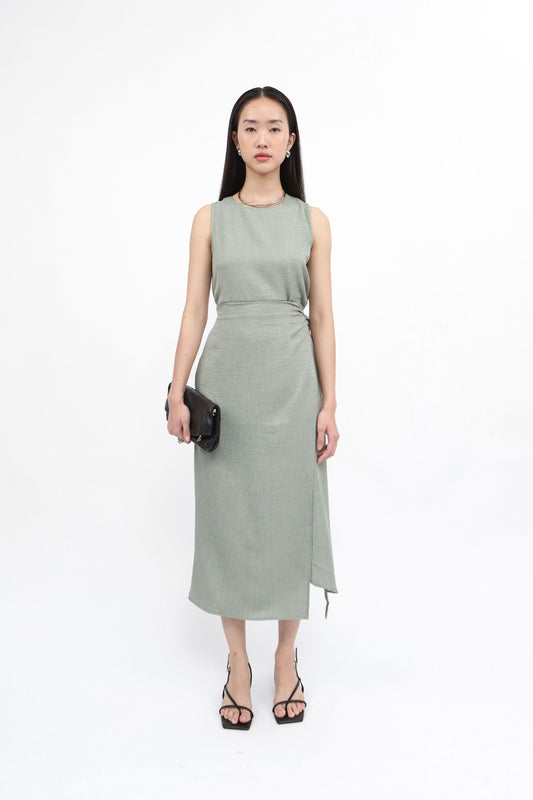 Babba Dress - Sage