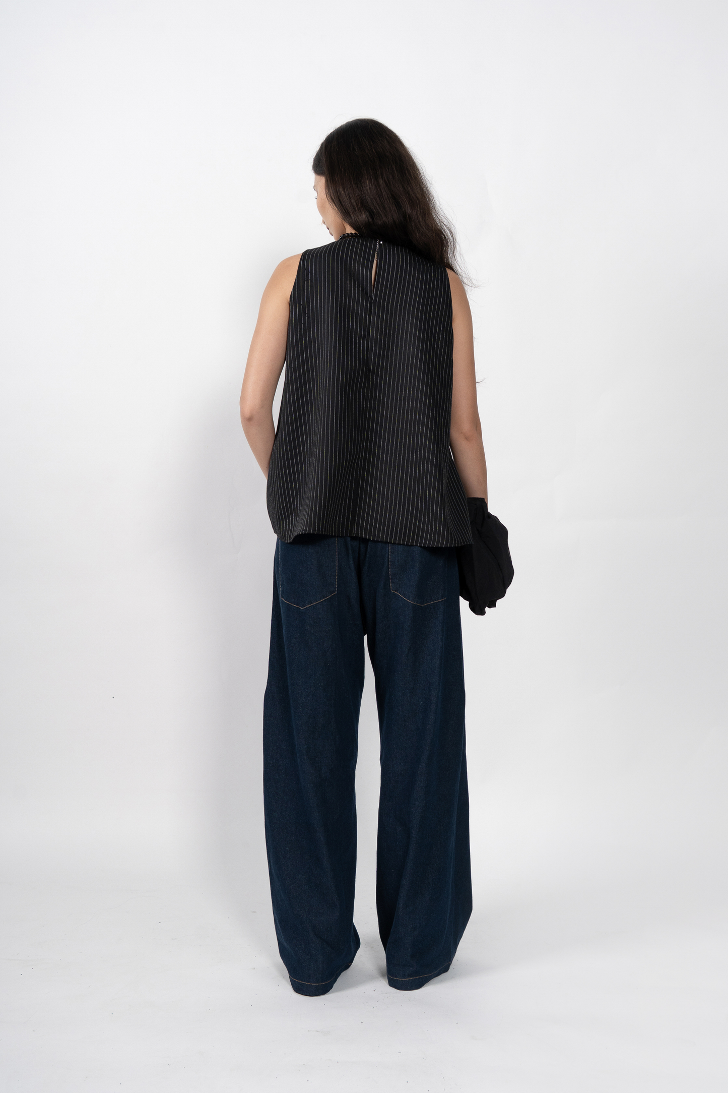 Bryce Top - Black Stripes