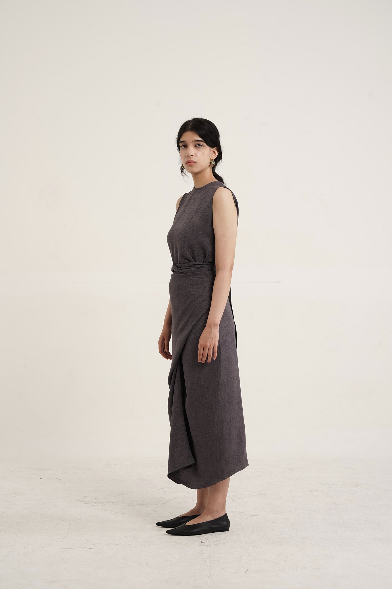 Eleya Dress - Dark Grey