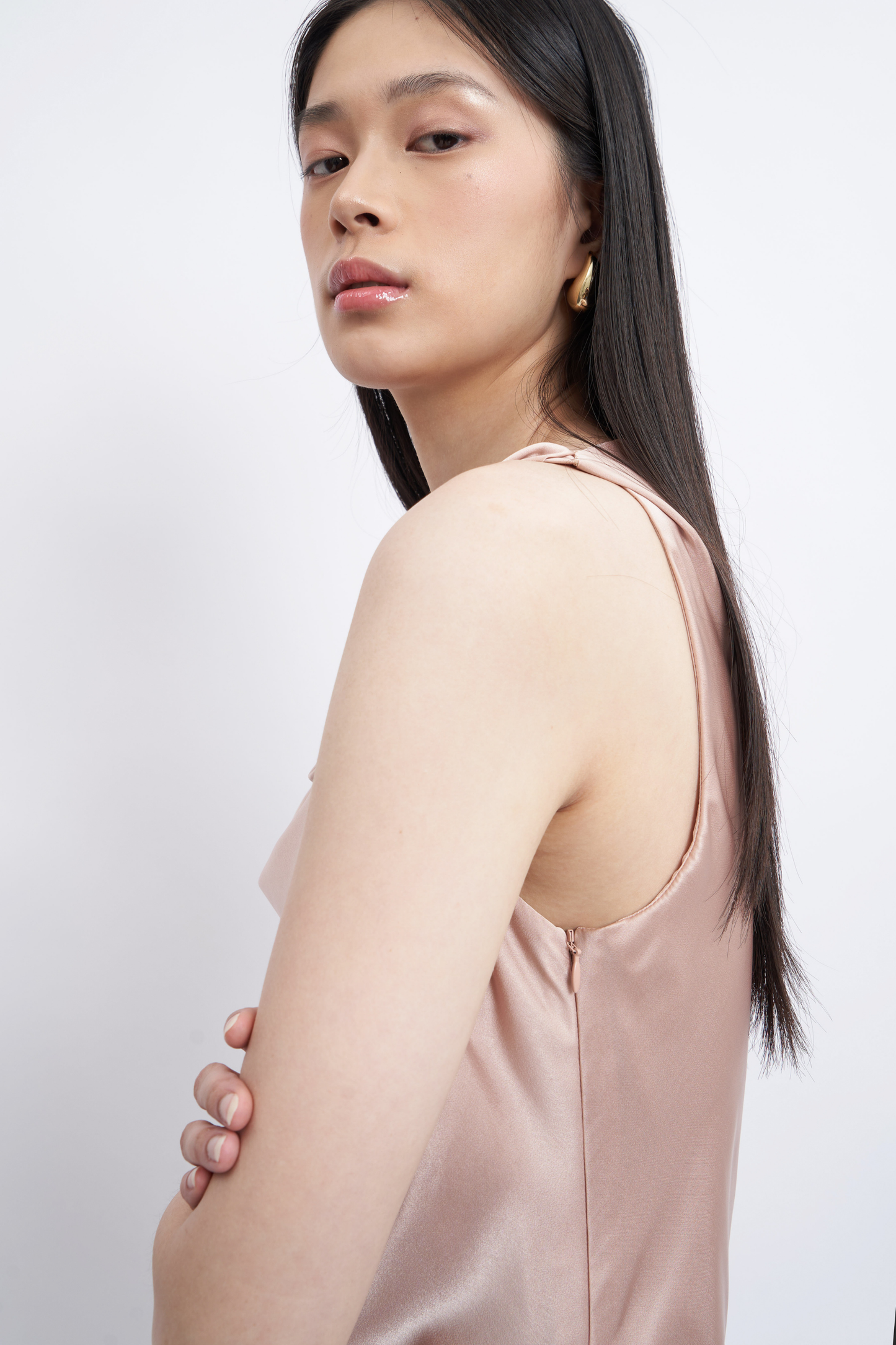 Gracie Dress - Champagne