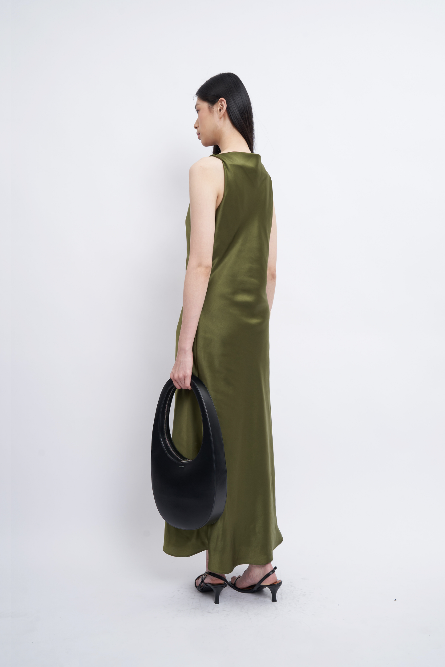Gracie Dress - Moss Green