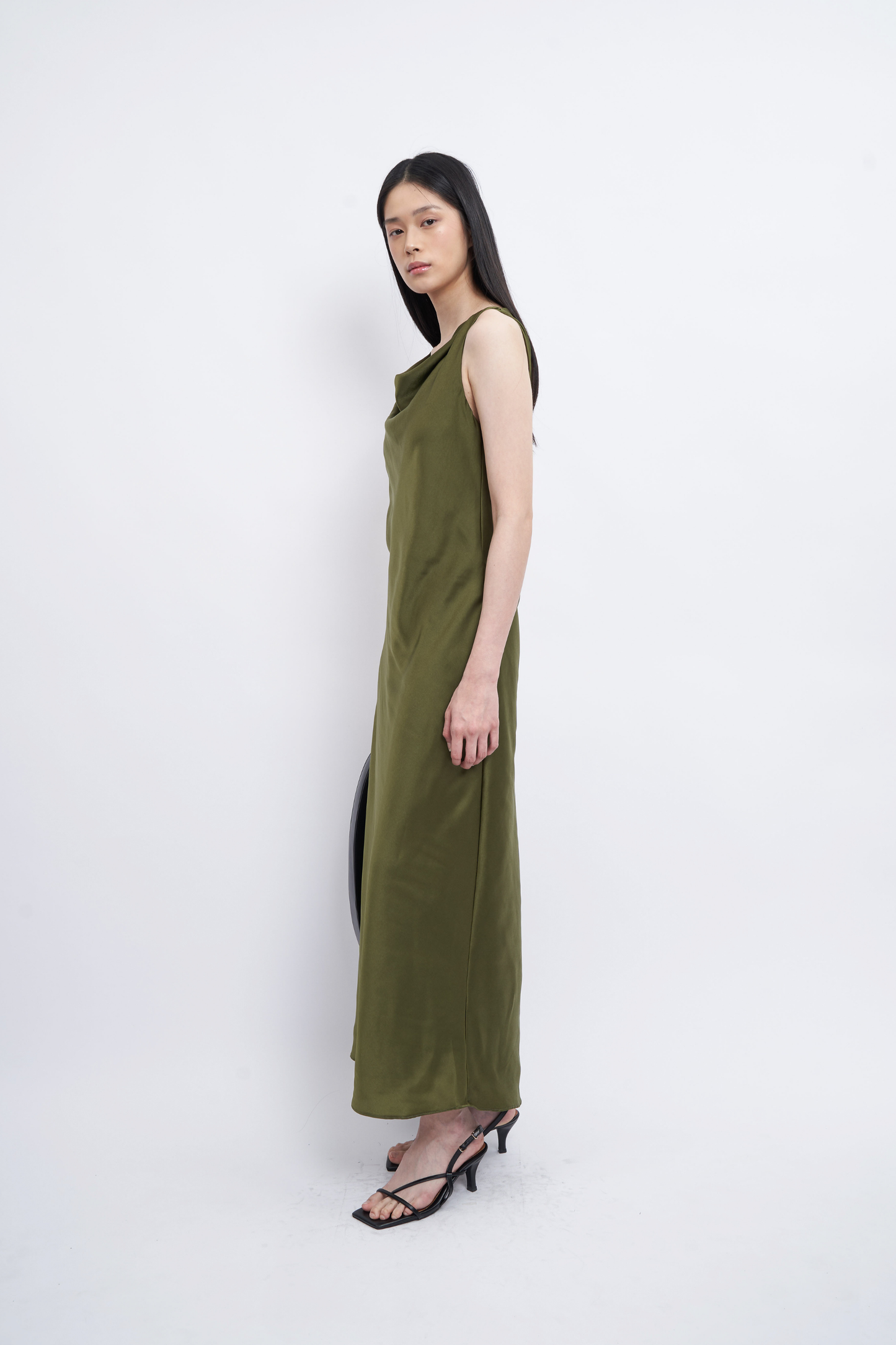 Gracie Dress - Moss Green