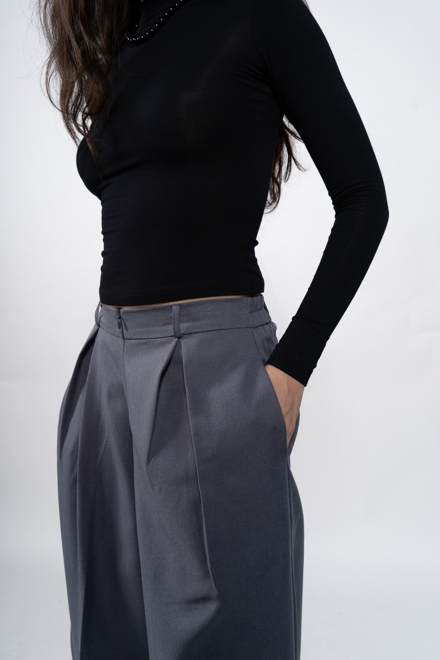 Lora Pants - Dark Grey