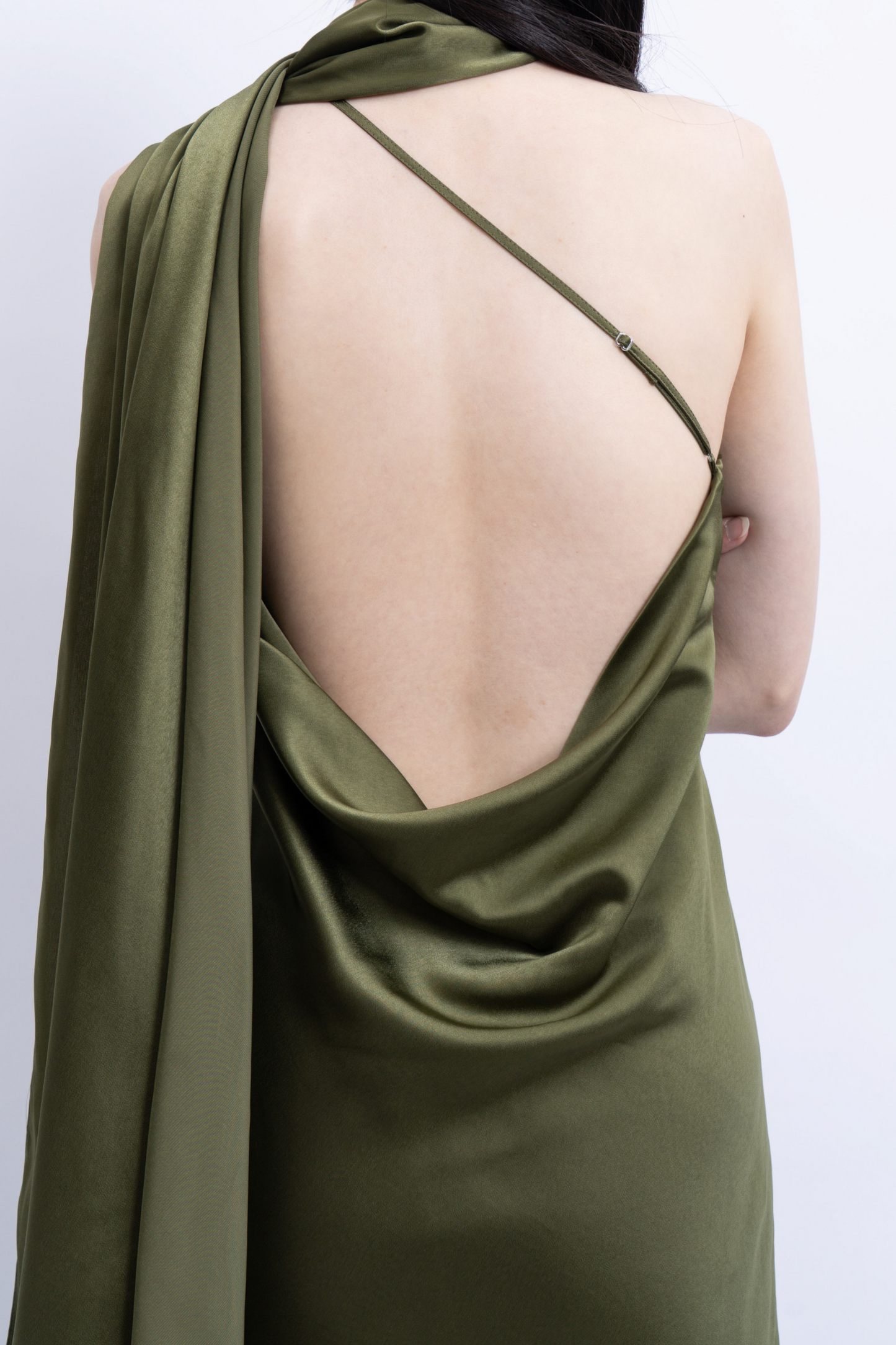 Meere Dress - Moss Green