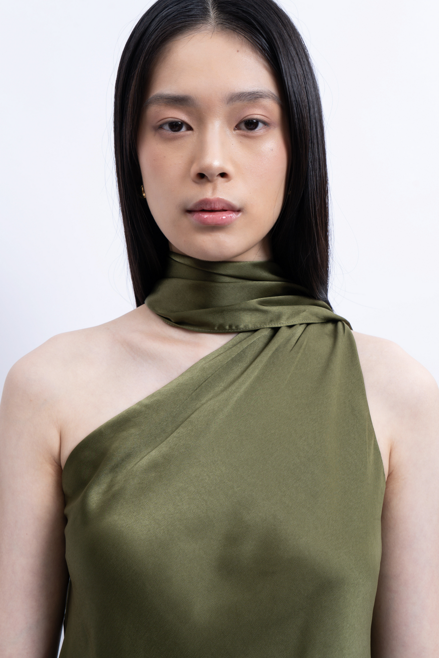 Meere Dress - Moss Green