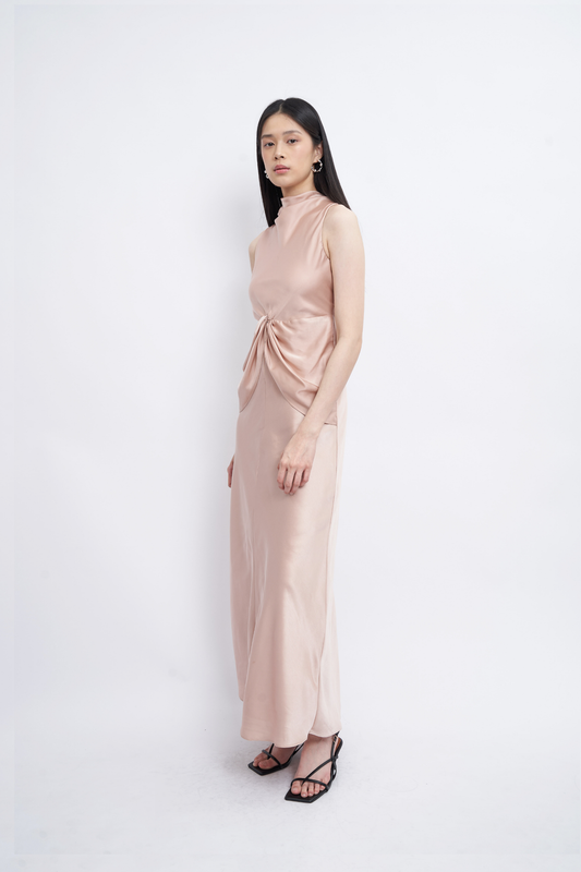Solis Dress - Champagne
