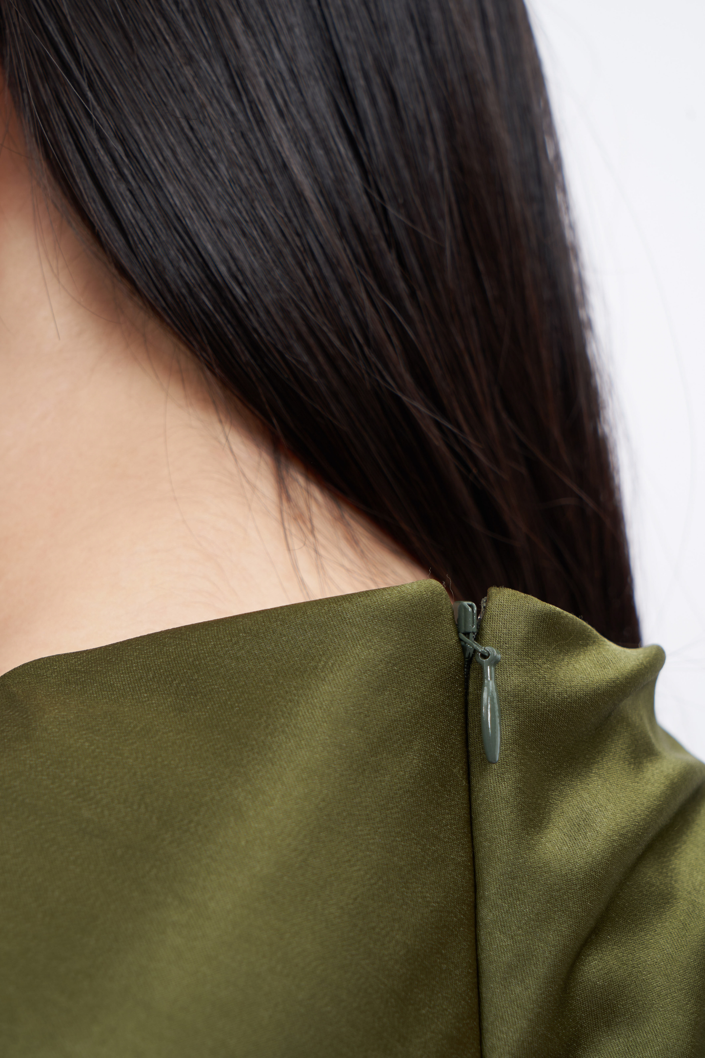Solis Dress - Moss Green