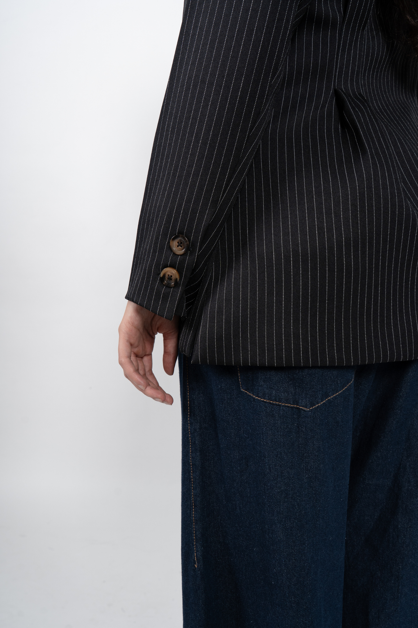 Trudy Top - Black Stripes