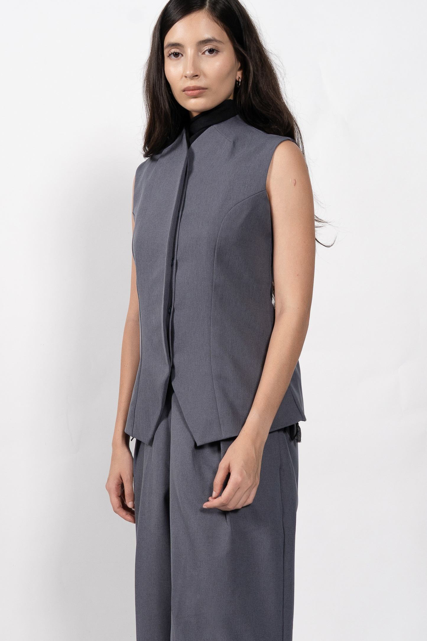 Vanka Vest - Dark Grey