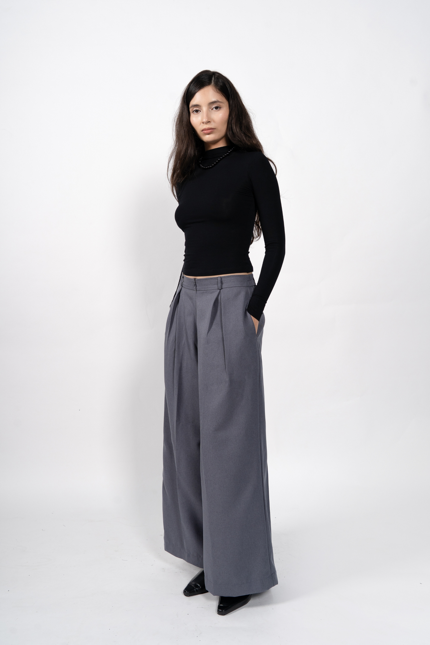 Lora Pants - Dark Grey