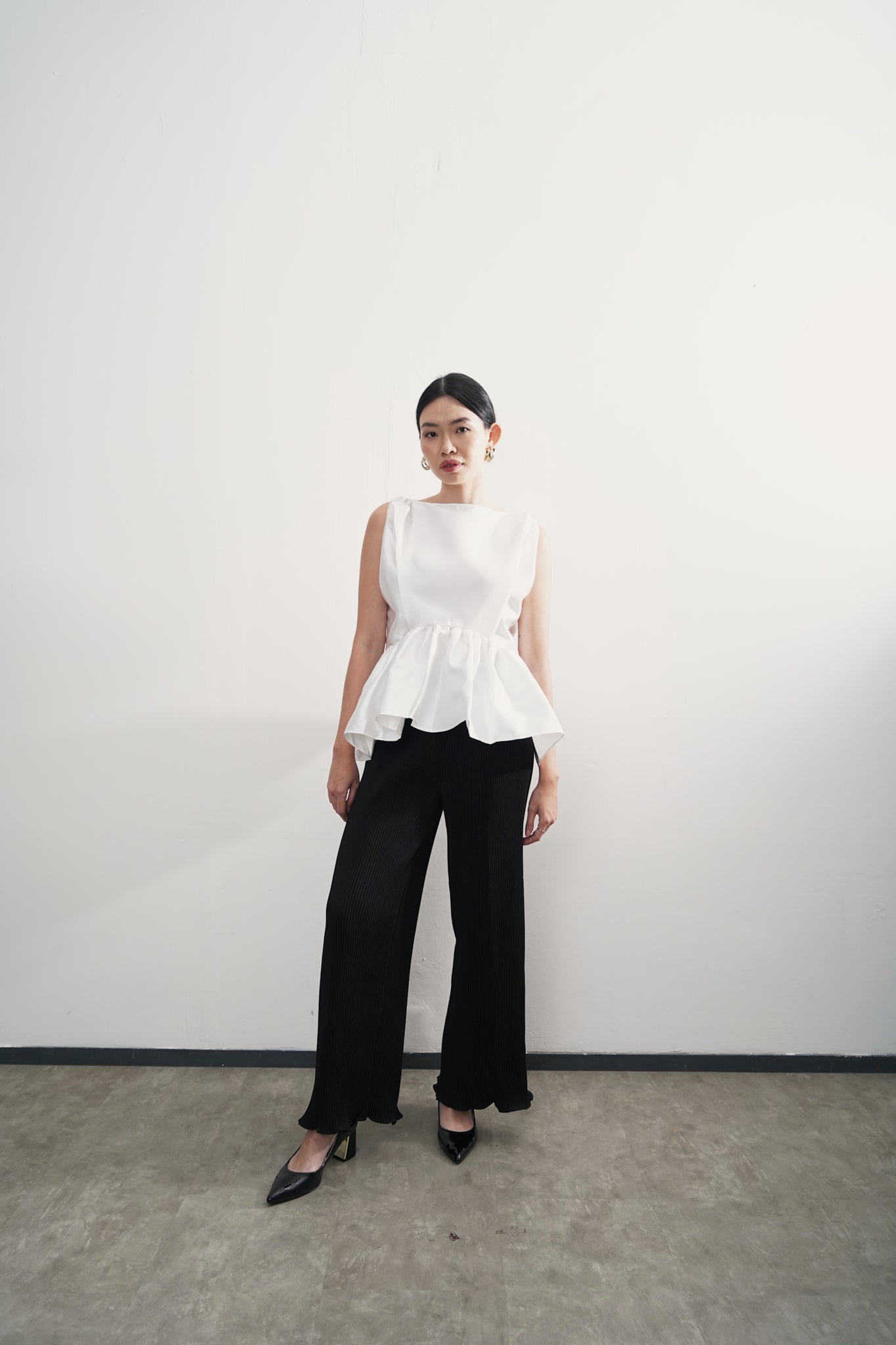 Adena Top - Broken White