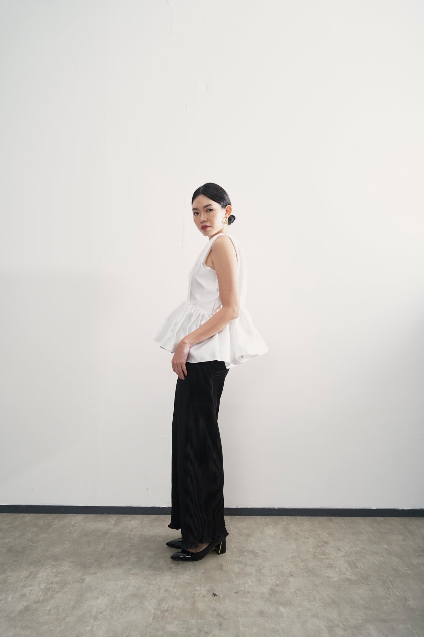 Adena Top - Broken White
