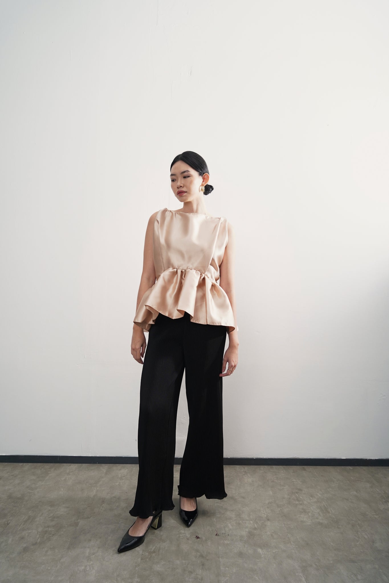 Adena Top - Champagne