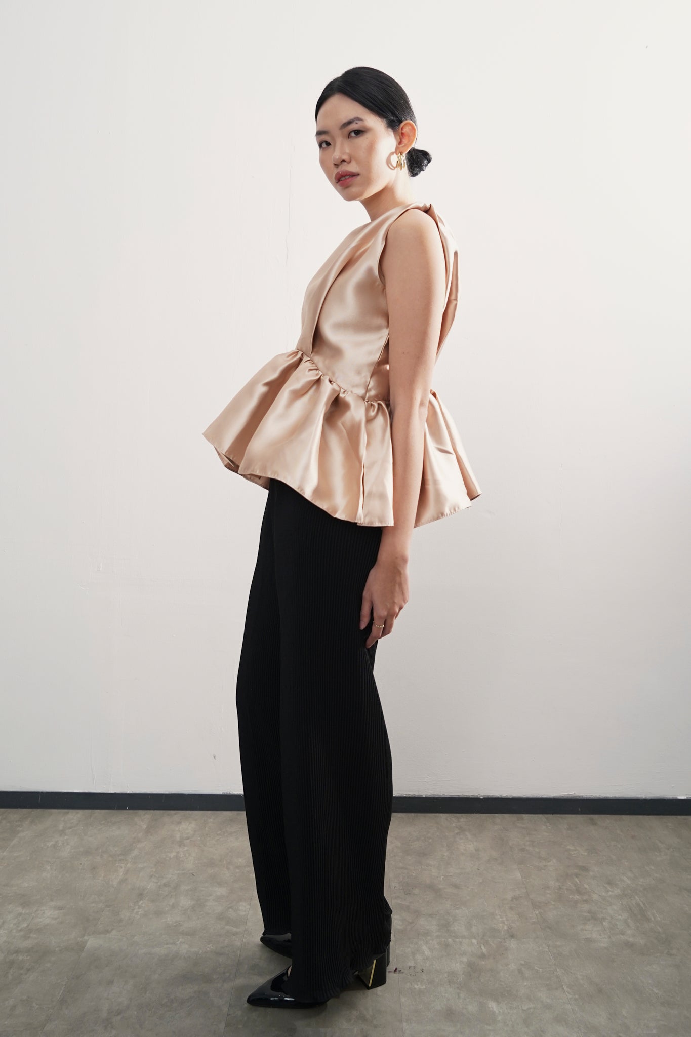 Adena Top - Champagne