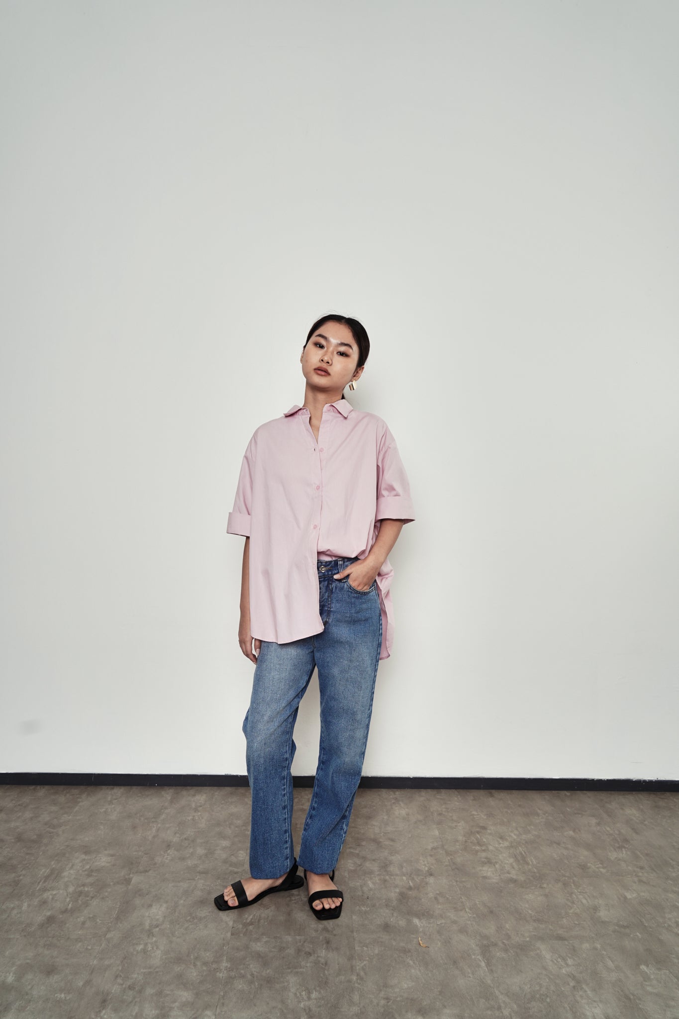 Blouse 102 - Baby Pink