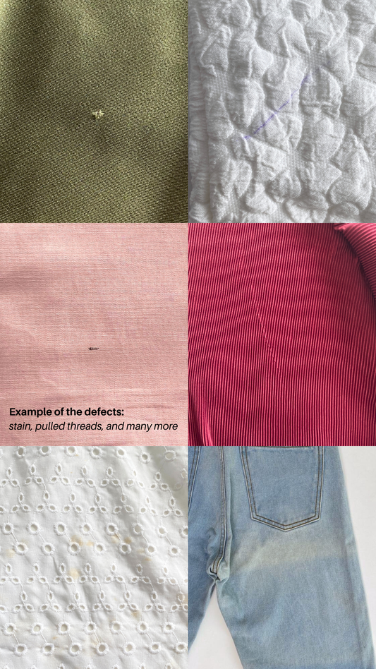 DEFECT SALE Jenna Top - No Flower Broken White