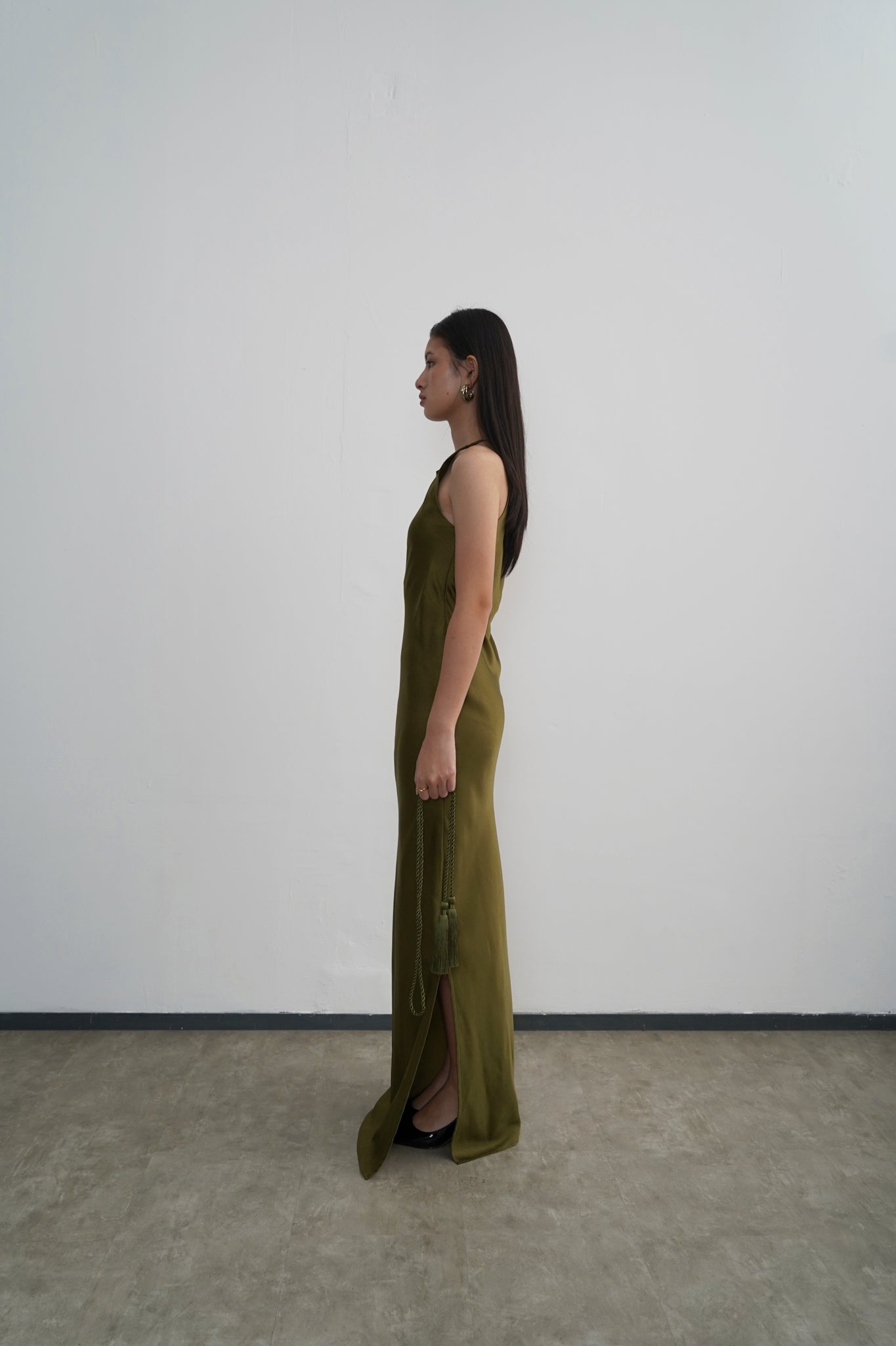Gian Dress - Moss Green