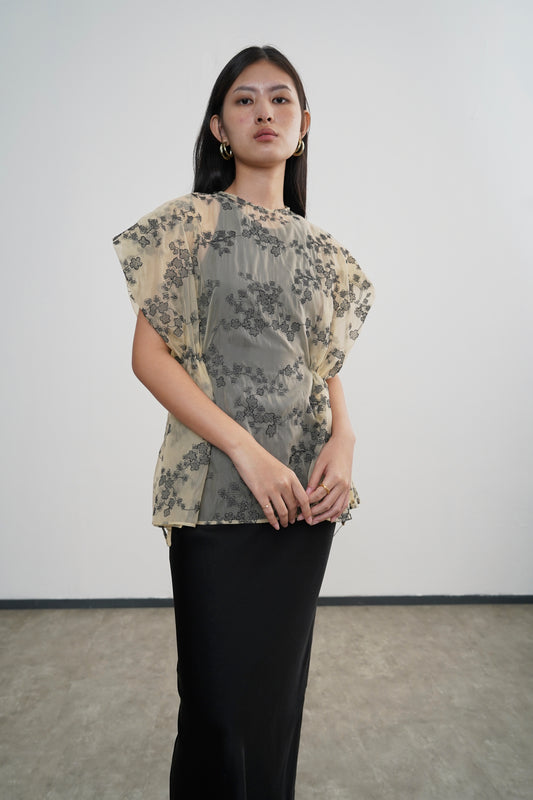 Heera Top - Cream
