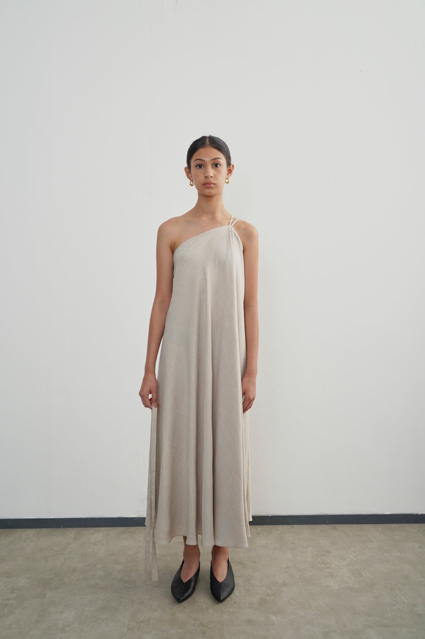 Afner Dress - Beige