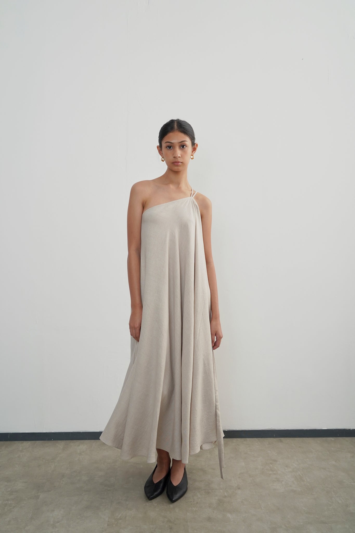 Afner Dress - Beige