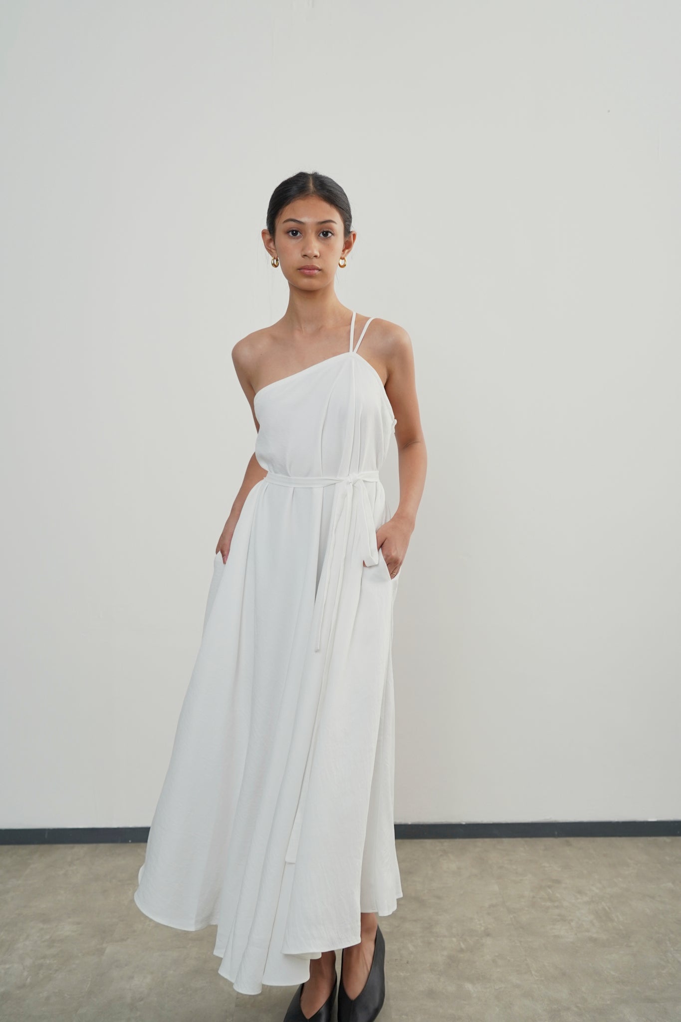 Afner Dress - Broken White
