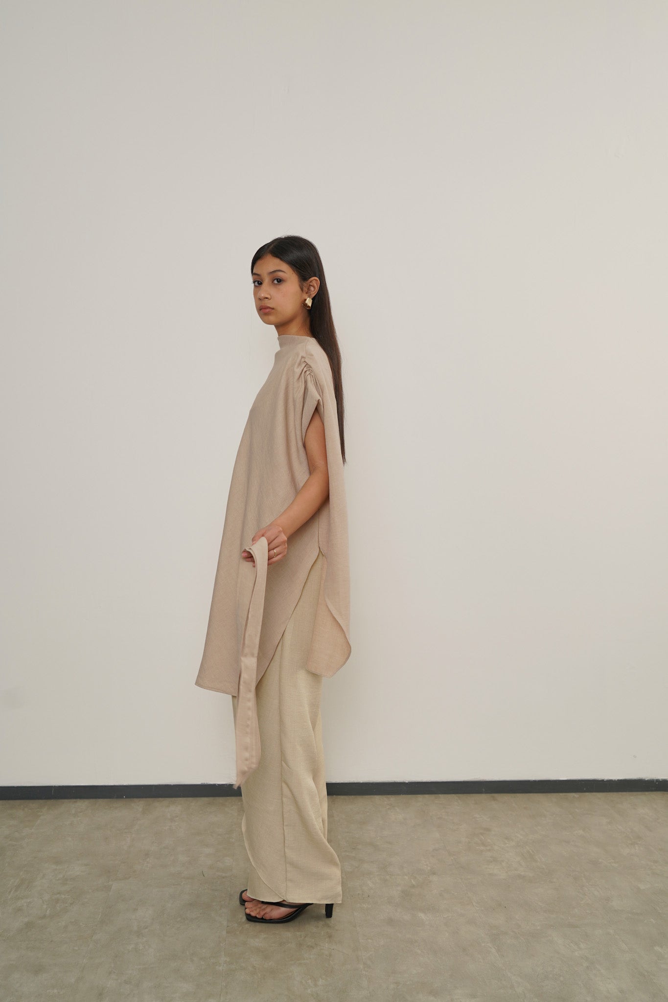 Oza Top - Beige