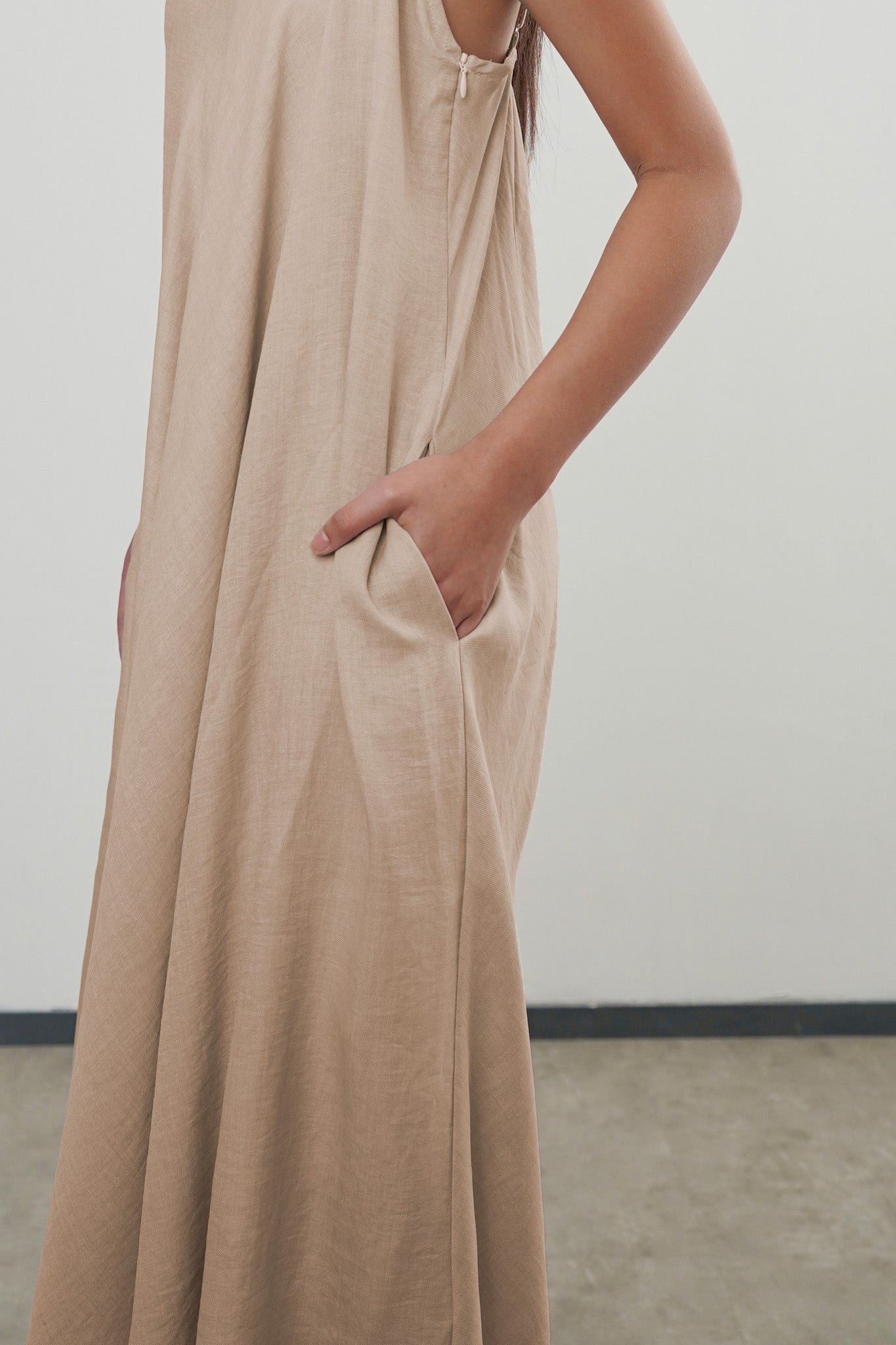 DEFECT SALE Afner Dress - Beige