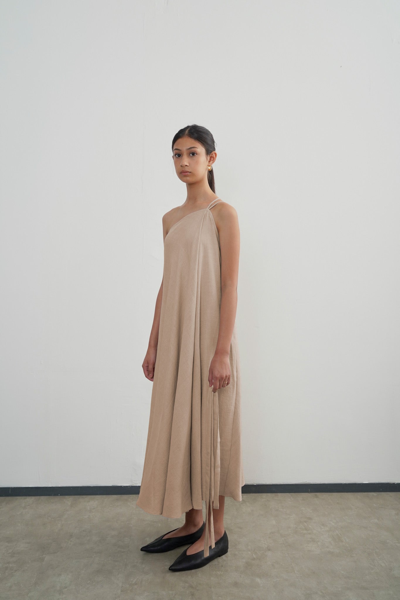 Afner Dress - Beige