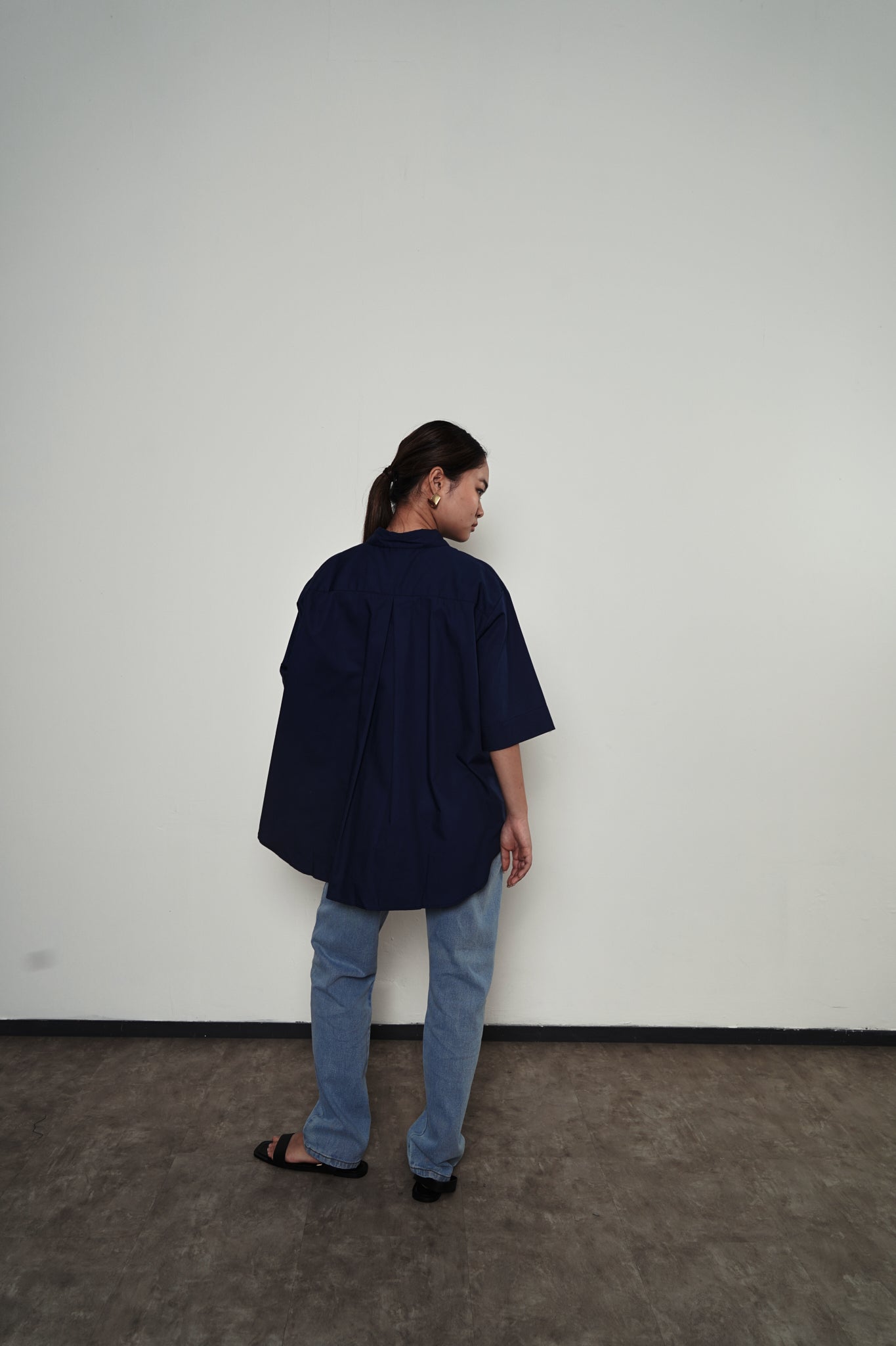 Blouse 102 - Navy