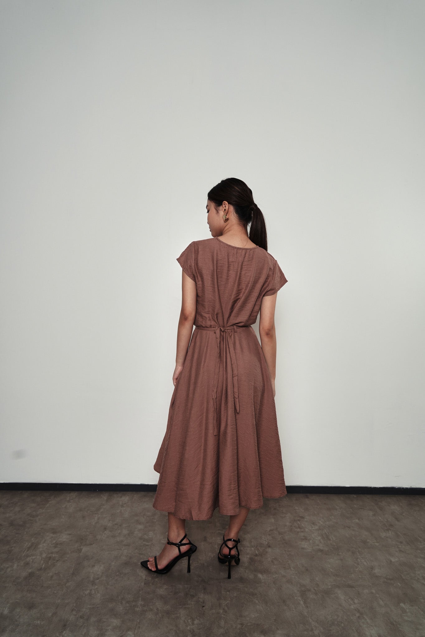 Rae Dress - Brown