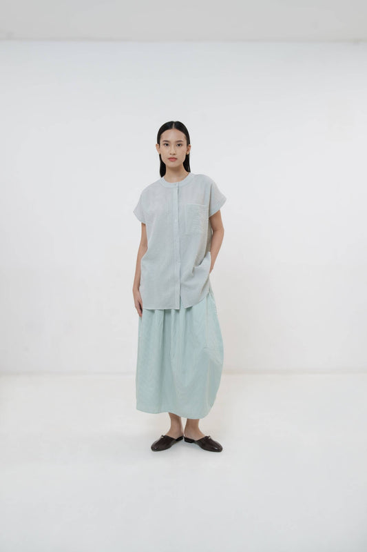 Kein Top - Sage Stripes