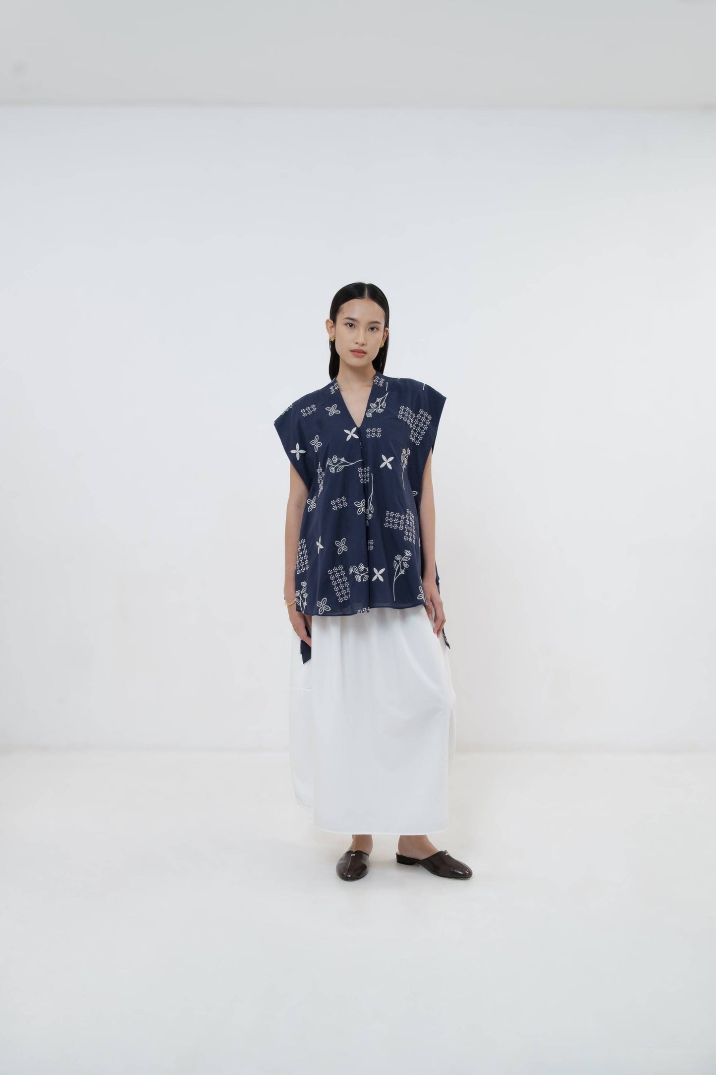 Sahara Top - Navy