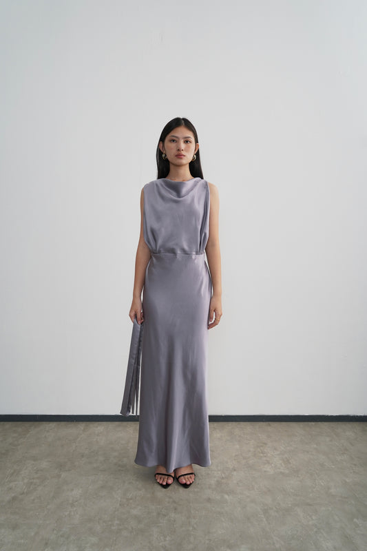 Neva Dress - Ash Grey
